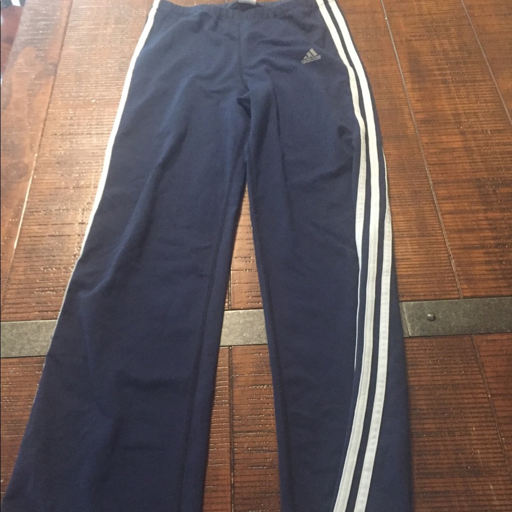 Hi waisted Adidas track pants, vintage